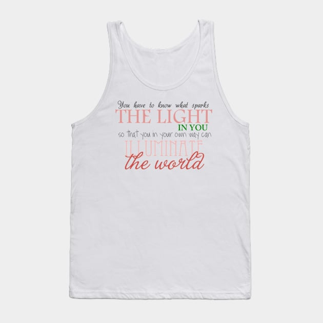 Quottion Mark Tank Top by PhoenixDamn